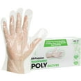 ForPro Professional Collection Disposable Poly Plastic Gloves, All