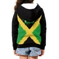 thumbnail image 4 of DISNIMO Jamaican Flag Hoodie Kids Palm Tree Hoodies Boys Hoodie Zip Up Teen Boy Hoodies Graphic Sweatshirts Boy Print Sweatshirt Jacket Girls Hooded Jackets Size 11-13 Youth Fall Clothing Children, 4 of 7