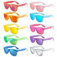 thumbnail image 1 of Paquete de 10 Lentes de Sol Neón para Fiesta Pibupibu para Adultos y Niños, 1 of 6