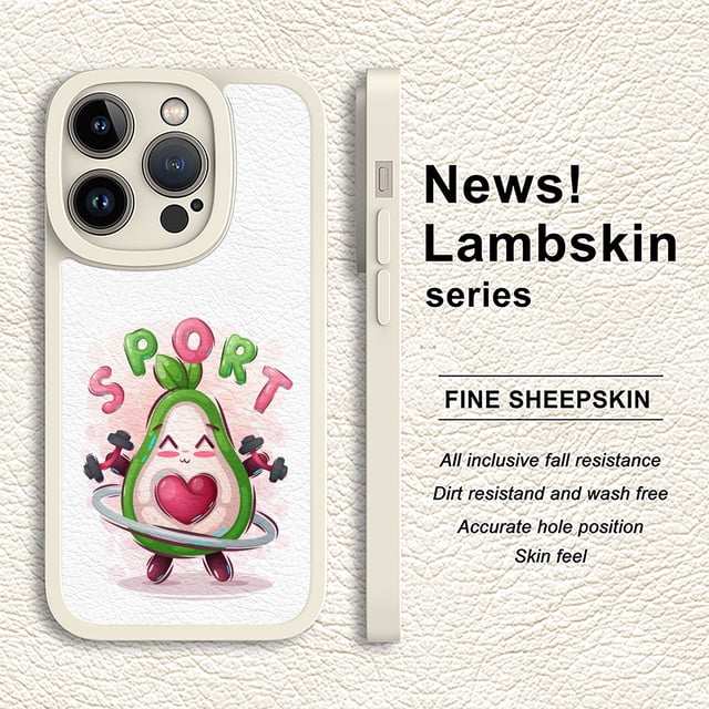 Manténgase a la moda y protegido con nuestra elegante y funcional funda de goma TPU a prueba de golpes con diseño de dibujos animados para iPhone