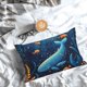 thumbnail image 5 of Fotbe Whimsical Underwater Fantasy Funda de Almohada Decorativa Estilo Occidental, Lujo en Algodón, Fundas para Almohadas King, Cojín Estampado para Decoración del Hogar-20"x30", 5 of 6
