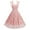 Pink, variant on Vintage Slip Dress for Women Gowns and Evening Dresses Sleeveless Audrey Hepburn Styled Dress Square Neck Dress Cocktail Swing Dresses