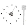 thumbnail image 2 of Reloj de pared grande Bling Bling 35 pulgadas Decoración de sala de estar efecto 3D, 2 of 14