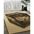 thumbnail image 3 of Ahgly Company Machine Washable Indoor Rectangle Transitional Brown Sand Brown Area Rugs, 3' x 5', 3 of 7