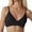 F69 Black, variant on Curuila Swimsuit For Women Fashion V Neck Solid Color Push Up Comfortable Swimwear Top Navy Size S