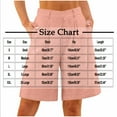 thumbnail image 2 of Delliss Women's Cotton Linen Short Pants Summer Casual Baggy Palazzo Short Pants Elastic Waist Wide Leg Short Trousers with Pockets, 2 of 7