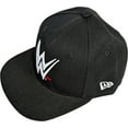 thumbnail image 4 of Hat Embroidered WWE Unisex Baseball Cap, Black, 4 of 4