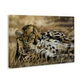 thumbnail image 4 of Stupell Industries Relaxing Leopard Scenery Animals & Insects Painting Gallery Wrapped Canvas Art Print Wall Art, 36 x 24, 4 of 8