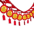 thumbnail image 2 of GROFRY Banner Festive Shapely Fringed Chinese Fu Character Flag for Gift, 2 of 7