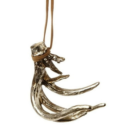 3 25 quot urban nature gold reindeer antler christmas ornament 3 25 quot urban nature gold reindeer antler christmas ornament