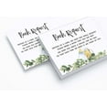 thumbnail image 2 of Inkdotpot Cartes de Demande de Livre pour Baby Shower Neutre Invitations Inserts Jeux, 2 of 6