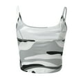 thumbnail image 6 of Tank Tops for Women Camouflage Sleeveless Bustier Bra Vest Crop Blouse T-Shirt Camis Top, 6 of 8