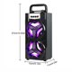 thumbnail image 3 of Altavoz inalámbrico Bluetooth, altavoz de karaoke para danza al aire libre portátil de alta potencia, admite FM/USB/Tarjeta TF/AUX reproducción con micrófono, reproducción de tarjeta U disco con luz d, 3 of 9
