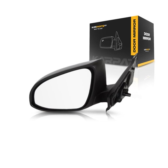 For Toyota Yaris 2012 Door Mirror Driver Side | Power | Non-Heated | Textured | Replacement For 87940-52C50, 8794552130 | TO1320279