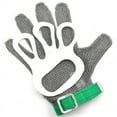 thumbnail image 3 of Stainless Steel Ring Cut Resistant Butcher Protective Mesh Meat Gloves ,Easy to Use, 3 of 5