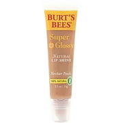 Burt's Bees Super Glossy Natural Lip Shine, Nectar Nude, 0.5 Oz.