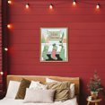 thumbnail image 3 of Stupell Industries - Merry Christmas Green Stockings Gold Floating Frame Canvas Art, 25 x 31, Made In USA, 3 of 8