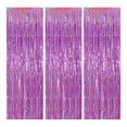 thumbnail image 1 of Paquete de 3 cortinas con flecos para decoración de fiestas, bodas, graduaciones, cumpleaños, eventos de Navidad, suministros para fiestas, 1*2 m Zhivalor CPB-SSW248-10, 1 of 5