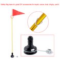 thumbnail image 3 of Sonducket Bandera de seguridad ligera para Kayak, banderas de autoensamblaje, Base de montaje de riel de poste, accesorios retráctiles para Ropa Deportiva, Zapatos, 3 of 6
