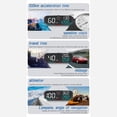 thumbnail image 2 of Display , Universal  GPS Speedometer With 5 Inch LED Display Speed  Altitude Fatigue Driving Alarm Overspeed Alarm Mileage For All Vehicles, 2 of 7
