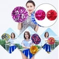 thumbnail image 3 of Ruiboury 2 Pieces Cheerleading Hand Ball Sports Match Cheerleader Handheld Party Solid Color Portable Club Gym Cheering Red, 3 of 9