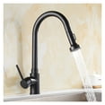 thumbnail image 4 of Pull Out Kitchen Faucet Black Oil Brush Sink Mixer Tap 360 Degree Kitchen Faucet Rotation Mixer Tap Kitchen Tap ,Easy to Install, 4 of 7