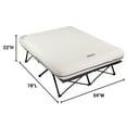 thumbnail image 2 of Coleman Camping Cot & Air Mattress Combo with Battery Pump & Side Tables, Queen, 2 of 10