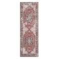 thumbnail image 5 of CAROMIO Vintage Rug Traditional Rugs Stain Resistant Rug Bohemian Area Rug for Living Room Bedroom Dining Home Office, 2' x 6' Red, 5 of 6