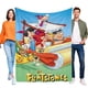 thumbnail image 1 of Los Picapiedra anti-pilling, suave, ligera, esponjosa y acogedora de lujo para hogar y cocina – Perfecta para niños y adultos,80X100cm, 1 of 6