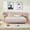Pink, variant on Christopher Knight Home King Size Upholstered Platform Bed Frame with Headboard and Nightstands, Beige