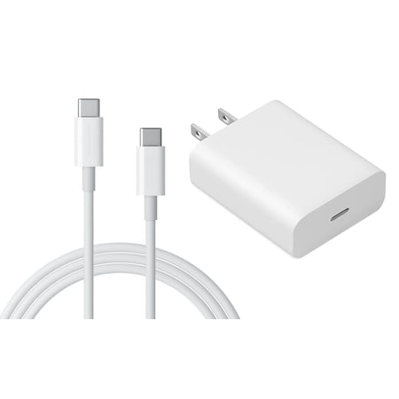 18W Fast Home Charger for Nokia G50/G10/G20 - PD Type-C 6ft USB-C Cable Quick Power Adapter Travel for Nokia G50/G10/G20