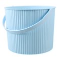 thumbnail image 1 of HLONK Shower Bucket Camping Plastic Buckets with Handles Travel Sky-blue, 1 of 7