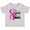 AC-Heather Grey, variant on Inktastic Breast Cancer Awareness I Support My Nana with Pink Ribbon Boys or Girls Baby T-Shirt
