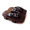 thumbnail image 1 of Cosplay Costumes Japanese Clogs Wooden Geta Slippers Man Women Sandals Flip-flops Kimono Two-teeth Clogs, 1 of 7