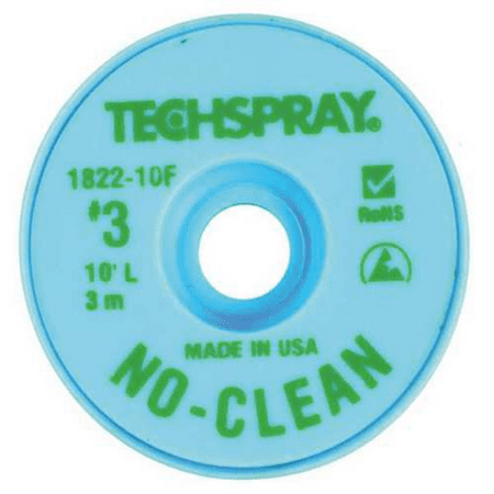 

Techspray 1822-10F No-Clean Desoldering Braid