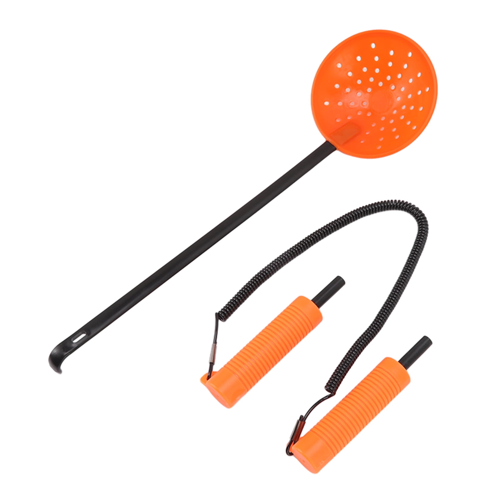 Ice Fishing Picks Combination, Orange Ice Fishing Spoon Ice Picks Set