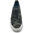 thumbnail image 3 of Blowfish Womens Play Slip On Fashion Sneaker (Grey Camo Canvas, 9), 3 of 3