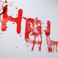 thumbnail image 4 of 2Pcs Halloween Horror Stickers Self Adhesive Art Decals Party Props Decoration for Door Window Mirror, 4 of 7
