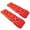 Red, variant on AQRS 2Pcs Off-Road Traction Boards, Recovery Boards, Traction Mat Recovery Tracks for Sand Mud Snow Track Tire Ladder
