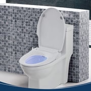 Bio Bidet By Bemis 7MSLIMZEROR 000 SlimZero Round Bidet Toilet Seat. Dual Nozzles, Night Light, Slow Closing