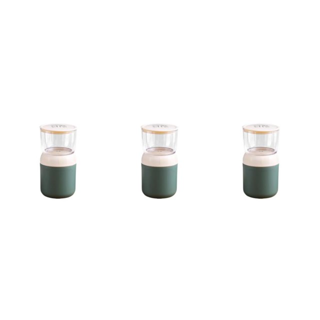 kurtrusly Durable And Safe Food Container For Convenient Storage And Transport Worry-free Service Insulated Lunch Box Storage Box empty blue green 1 stainless steel 3Set