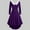 Purple, variant on Turilly Women Plus Size Dress Solid Long Sleeve Christmas Faux Furry V-Neck Draw Back Swing Dress