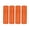 Orange, variant on SSBM 17" x 1476' 3" Core Colored Film Plastic Green Hand Strech Wrap for Branding, Irregular Shaped Items, Resistance from Dust and Dirt, 34 Gauge, 4 Rolls