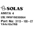 thumbnail image 5 of Solas 3113-100-07 Amita 4 High-Thrust Aluminum 4-Blade Propeller - RH, 10" Diameter x 7" Pitch, 5 of 5