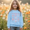 thumbnail image 5 of XXWXYD Children Personalized Sweatshirt All Season Long Sleeve Pullover Top Teen Boys Girls Casual Cozy Fleece Loungewear Comfortable Everyday Street Fashion, 5 of 7