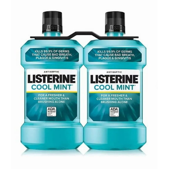 Listerine Cool Mint Antiseptic Mouthwash (1.5L, 2 pk.)