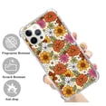 thumbnail image 2 of Retro Flowers Case for iPhone 14 Pro Max,Aesthetic Art Design TPU Bumper Cover Case, 2 of 5