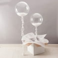 thumbnail image 5 of TRIANU 50Pcs Bobo Balloons 20 inch Clear Bobo Balloons, Large Transparent Balloon for Stuffing Wedding Birthday Party Decorations, 5 of 7