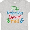 thumbnail image 4 of Inktastic My Godmother Loves Me Boys or Girls Toddler T-Shirt, 4 of 5