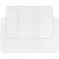 thumbnail image 3 of Villa Luxe Pure Bath 2 Piece Faux Fur Bath Rug Set, 20 x 32 and 17 x 24, Ivory, 3 of 3